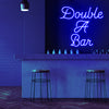 double a bar neon lights - neonpartys.co.uk