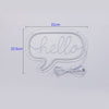 Hello Neon Sign - neonpartys.co.uk