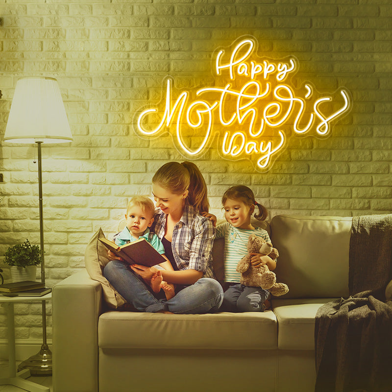 Happy Mother's Day Neon light
