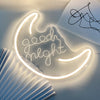 Moon Neon lights - neonpartys.co.uk